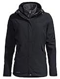 VAUDE Damen Women's Rosemoor 3in1 Jacket Doppeljacke, Black, 40