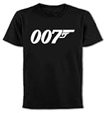 James Bond 007 T-Shirt 007 Double o Seven Adult Tee