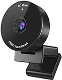 eMeet Webcam 1080P - C950 Full HD Webcam mit Automatische Lichtkorrektur, Mikrofon mit Rauschunterdrückung, 70° Weitwinkel, Webcam mit Elektronischer Privatsphäreschutz, Plug & Play, für Linux, Win10