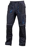 KEILOR Arbeitshose | Perfekt Hose mit Kniepolstertaschen für den Bodenbelagshandel von Arbeit Mechanikern | Arbeitshose für Herren | Fracht-Schwerlastarbeit | Langlebig Arbeitskleidung (Blau, 48)