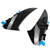 Heckspoiler mit Flügellippe und Diffusor Für Mercedes CLA KLASSE C/X118 CLA35 CLA45 CLA180 CLA200 CLA250 für AMG 2020 Auto-Styling Heckspoiler Seite Canard Splitter(Glossy Black)