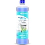 Maxxi Clean | Scherkopfreiniger für Reinigungskartusche| 1.000 ml Nachfüllflüssigkeit | Rasierer Reinigungsflüssigkeit kompatibel mit Braun Reinigungsstation | Reinigungsspray mit Aloe Vera Duft