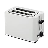 GDYJP Elektrische Toaster 2 Scheibe, automatische Frühstücksmaschine, 6 Variable Browning-Einstellungen, Abbrechen-Tasten, abnehmbare Krümelschale, rutschfeste Füße,tragbare einfach zu bedienen