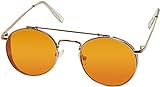 Urban Classics Unisex Sunglasses Chios Sonnenbrille, Gold/Orange, Einheitsgr e EU