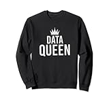 Data Queen Lustiges Wissenschaftler-Software-Ingenieur Dateneingabe Geschenk Sweatshirt