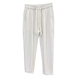 Wide Leg Hose Herren,Jogginghose 6XL,Arbeitsschutzhose,Arbeitshose Herren Mit Gummizug,Jogginghose Herren Mit Knöpfen,Jeans Hose Kurz,Leichte Jogginghosen Herren,Sporthosen M