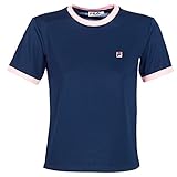 FILA Olivia Tee T-Shirts & Poloshirts Damen Marine/Rose - S - T-Shirts