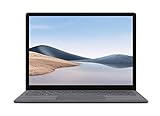Microsoft Surface Laptop 4 Notebook 34,3 cm (13.5 Zoll) Touchscreen Intel Core i5 8 GB LPDDR4x-SDRAM 256 GB SSD Wi-Fi 6 (802.11ax) Windows 10 Pro Platin