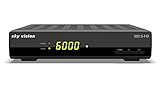 Sky Vision 500 S-HD (HDTV Satellitenreceiver, HDTV, lernbare Fernbedienung, Full HD, Scart, USB, Unicable), 4043745896503, schwarz
