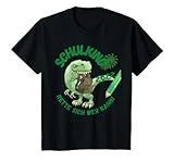 Kinder Schulkind Einschulung 2022 Schulanfang Dinosaurier Schultüte T-Shirt