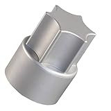 Wundermix - TeigTwister® Teiglöser aus Aluminium für Thermomix TM6, TM5 & TM31 • Teigblume als Messerdrehhilfe für Thermomix