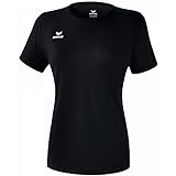 Erima Damen T-Shirt Funktions Teamsport T-Shirt Schwarz 38