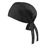Myrtle Beach Kopftuch für Herren, schwarz - schwarz - Größe: Taglia unica