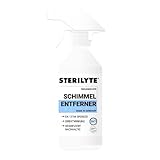 Sterilyte SCHIMMELENTFERNER- Anti Schimmel Mittel- Biozidprodukt- Ohne Gefahrenstoffe- Ohne Alkohol- Organisches Desinfektionsmittel- Made in Germany (500ml)