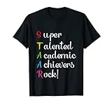 Staar Super talentierte akademische Leistungsträger Rock Testing Day T-Shirt