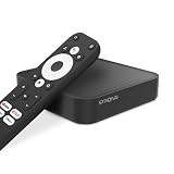 STRONG - Streaming Box Android TV 4K UHD - Leap-S3 Ultimate - 2 Monate Zattoo - Chromecast Built-in - Google Voice Assistant - Dolby Atmos & Vision - Google Play, Netflix, Prime Video &