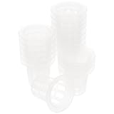 Kisangel 100St Pflanzkorb blumentöpfe für hydrokultur Garden Decor Pflanzkörbe für Terrassenpflanzen Körbchen aus Mesh-Netz Gartennetz Netzbecher für den Garten Keimkörbe Pflanzen pp