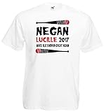 The Walking Dead T-Shirt Negan Lucille 2017 Make Alexandria Great Again weiß XL