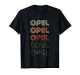 Love Heart Opel Tee Grunge Vintage Style Schwarz Opel T-S