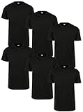 Urban Classics Herren Basic Tee 6-Pack T-Shirt, blk/blk/blk/blk/blk/blk, XXL