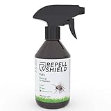 RepellShield - Natürliches Anti Fliegen Spray für optimalen Schutz, Effektiv gegen Silberfische - ideal für die Wohnung und Garten, Fliegenschreck für die Wohnung als Fliegen und Spinnen Spray, 250ml