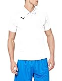 PUMA Herren LIGA Sideline Polo T-shirt, White Black, M