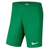 Nike Herren Dri-FIT Park III Shorts, Pine Green/White, L