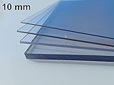 Platte aus Polycarbonat UV klar riesen Auswahl div. Größen und Stärken Top Qualität von alt-intech® (PC 10 mm UV, 2050 x 1250)