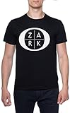 Ozark Sign Männer T-Shirt Schwarz Rundhals Men Black Round Neck S