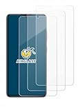 BROTECT Schutzglas für ZTE Blade A73 5G (3 Stück) Schutzfolie Panzer-Folie Glas [Extrem Kratzfest 9H, Anti-Fingerprint, Ultra-Transparent]