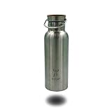 ISYbe Trinkflasche Edelstahl, BPA-frei, auslaufsicher, isoliert, nachhaltig (500ml)