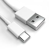 USB-C Ladekabel für Cubot X20 Pro Weiß 50 cm Handy Schnellladekabel Datenkabel