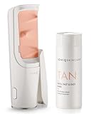 IONIQ Skincare Starter Kit mit IONIQ ONE Sprayer plus TAN Dark Kartusche - Goldene, streifenfreie Bräune in nur drei Minuten - Magnetic Skin Technology - Bis zu 2 Wochen natürlicher Glow