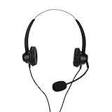 Hoopoocolor Kabelgebundenes Binaurales Headset, H360 Type C Business Headset Mit Rauschunterdrückungsmikrofon, Kabelgebundener Pc Kopfhörer für Callcenter Online Kurs Konferenzgespräche