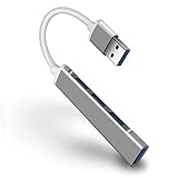 4-in-1 Mini Portable USB 3.0 HUB Splitter One for Four Docking Station Multi Grau