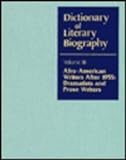 Dictionary of Literary Biography: Afro-American Writers After 1955: Afro-American Writers After 1955: Dramatists & Prose Writers