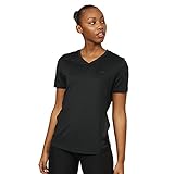 Women Workout T-Shirt, Breathable Fitness Top (Schwarz, XS)