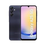 Samsung Galaxy A25 5G Smartphone, Simlockfrei ohne Vertrag, Android-Handy, 128 GB, Schnellladefunktion, 50-MP-Kamera, Blue Black, 30 Monate Herstellergarantie[Deutsche Version]