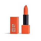 3INA MAKEUP - The Lipstick 172 - Leuchtend orange Lippenstift - Matt Lippen-Stift mit Vitamin E und Shea Butter- Langanhaltender Hochpigmentiert Creme - Vanille-Duft - Vegan - Cruelty Free