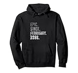 Epic since Februar 1998 24th birthday vintage 1998 Pullover Hoodie
