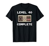 40 Jahre Geburtstag Männer Geschenk Gamer Runder Geburtstag T-Shirt