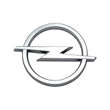 DFVOOP Auto Emblem Aufkleber für OPEL Insignia Corsa Vectra Antara Zafira Astra OPC Sport-Emblem 3D Logo Heckklappen Buchstaben Selbstklebende Ersatz Dekoration Zubehör,B