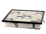 Andrew´s Knietablett Laptray mit Kissen Tablett für Laptop Deer