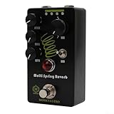 Classic Tone Vintage Style Spring Reverb Pedal Intense Depth and B