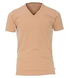 Venti T-Shirt Doppelpack Uni Beige M