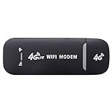 Grevis 4G USB Modem WiFi Router USB Dongle 150 Mbit/s mit SIM Karten Steckplatz Auto Kabellos Hotspot Pocket Mobile WiFi