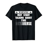 Warning Metaverse - Funny metaverse for artificial intel. T-Shirt
