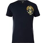 Yakuza Premium T-Shirt YPS-2910 Dunkelblau, XL