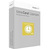REINERSCT timeCard 6 Zeiterfassung Erweiterungsliz. 100 z. Zeiterf. v. weiteren 100 Mitarbeitern ohne Chipkarte oder Transponder