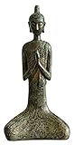 Desktop-Skulptur Buddha Statue Dekoration Statue, Buddhistische Meditation Meditation Outdoor Garden Indoor Resin Skulptur Buddha Kopf Kunst Sammlung Dekorative Statuette